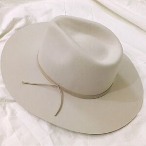 Wyeth Wide Stiff-brim Fedora NWT